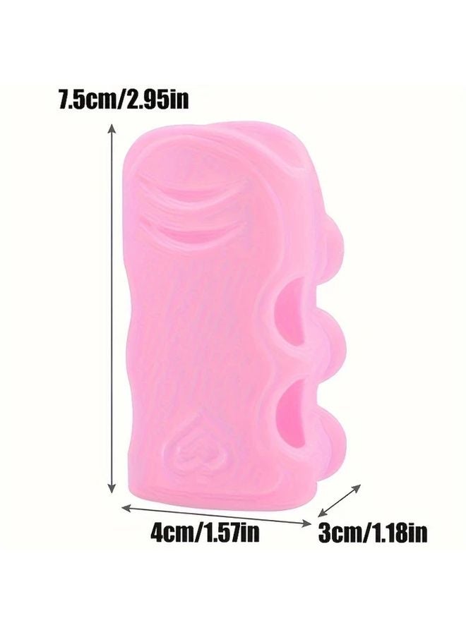 Blue Suction Cup Shower Head Holder Adjustable Portable Rust Proof For Kitchen Bathroom - Image 4